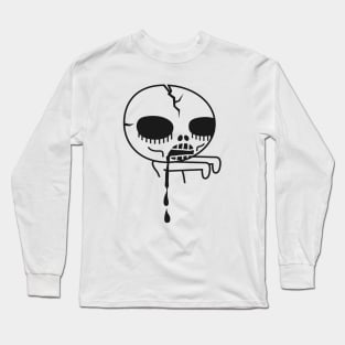 Cute Little Zombie Halloween T-shirt Long Sleeve T-Shirt